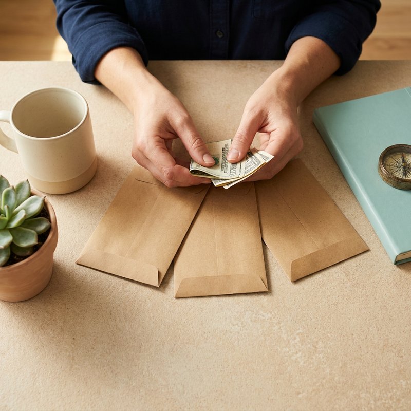 splitting one income across budget categories — Her Own Compass, financial freedom & travel for women on one income
