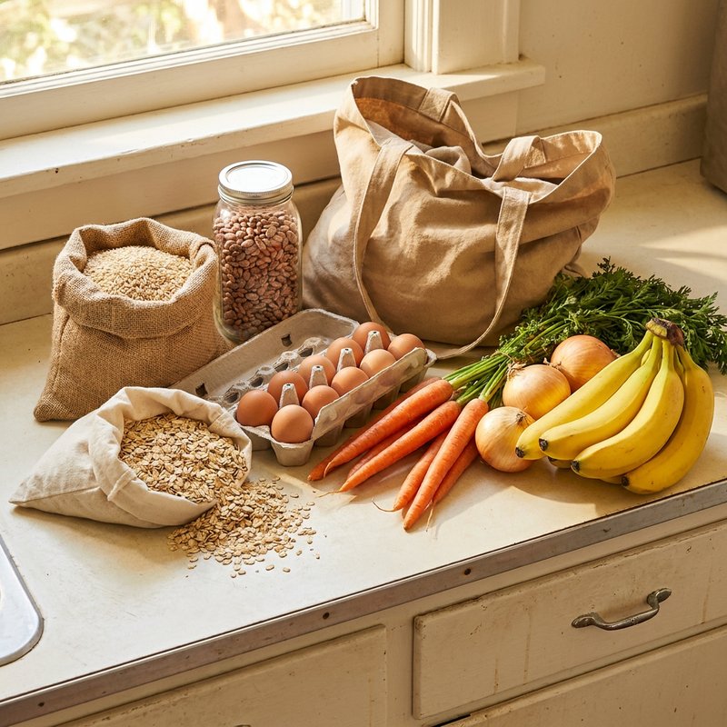 planning meals to protect the grocery budget — Her Own Compass, financial freedom & travel for women on one income
