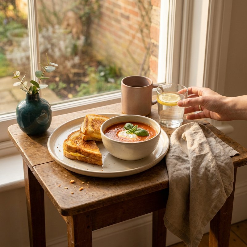 a cheap meal for one that feels good — Her Own Compass, financial freedom & travel for women on one income
