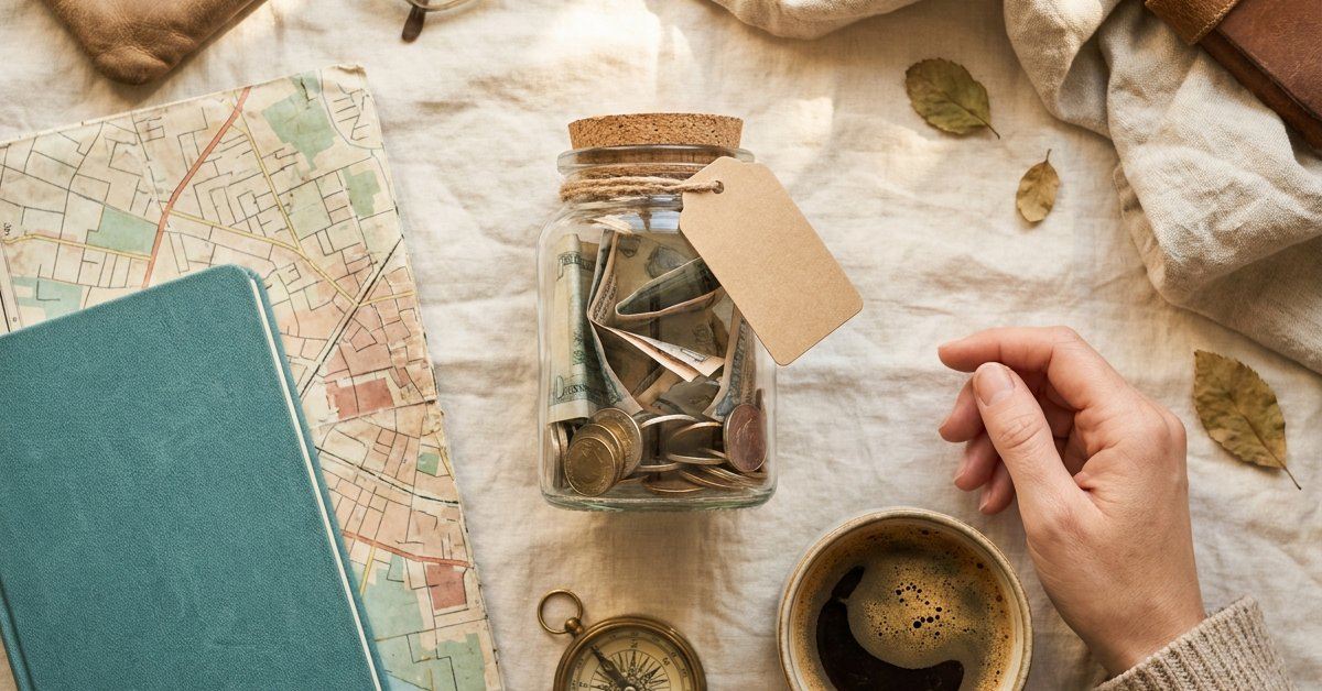 how to build a 5000 dollar travel fund — Her Own Compass, financial freedom & travel for women on one income