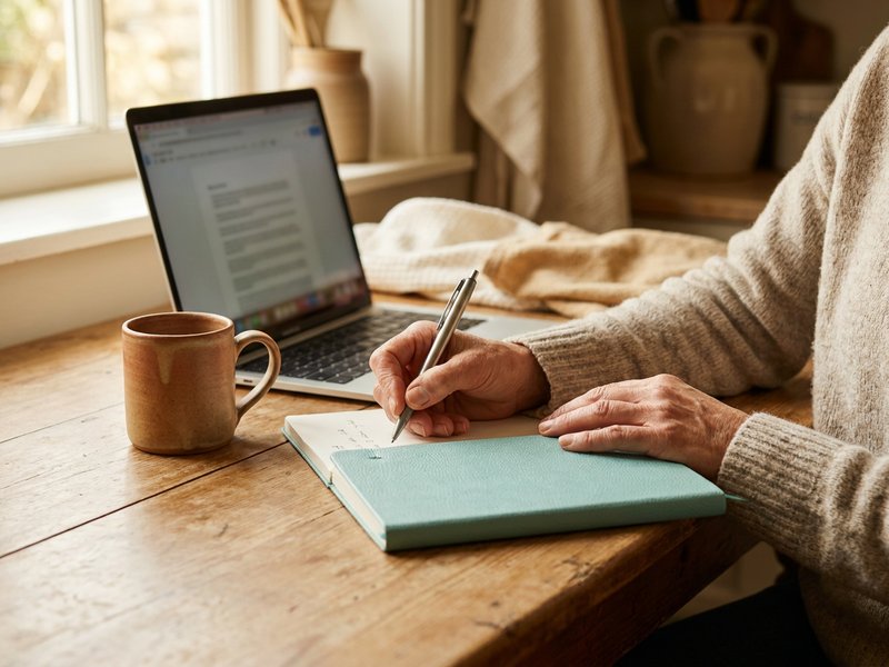 Writing a simple one-income money plan for the first year on your own