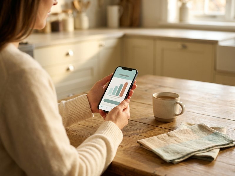 Saving the first $100 in a brand-new account of her own