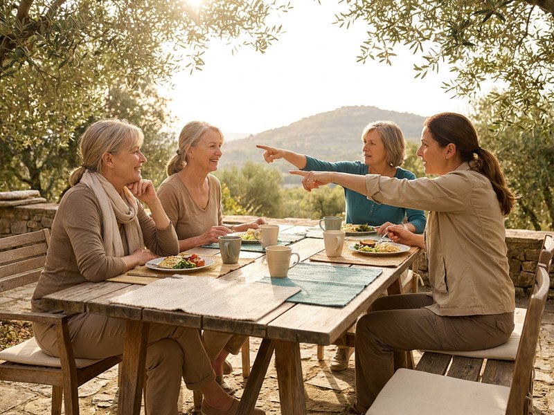 women only travel group over 50 — Her Own Compass, financial freedom & travel for women on one income