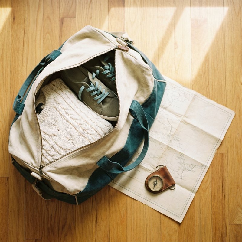 planning affordable weekend getaways, packed bag ready for a solo trip, herowncompass.com