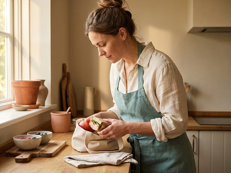 packed lunches and kitchen costs in a school-year budget — Her Own Compass, financial freedom & travel for women on one income