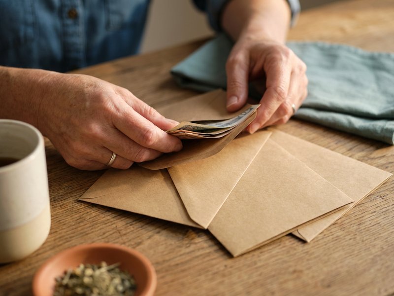budgeting for beginners with cash envelopes — Her Own Compass, financial freedom & travel for women on one income