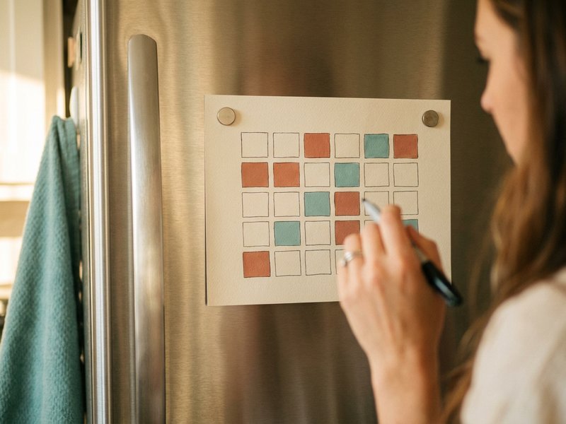 debt payoff tracker color-in chart — Her Own Compass, financial freedom & travel for women on one income