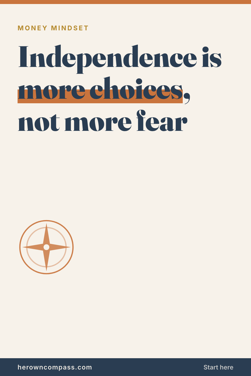 financial independence for women — save this pin for later