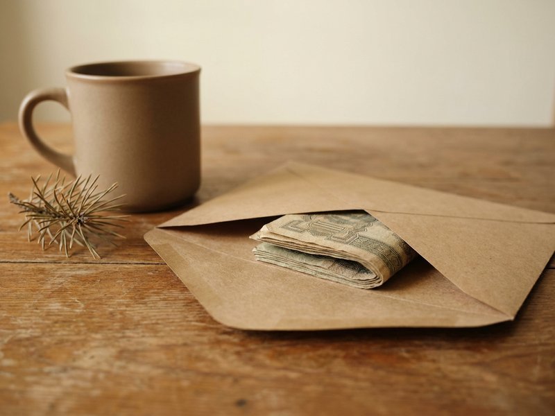 holiday budget cash set aside — Her Own Compass, financial freedom & travel for women on one income