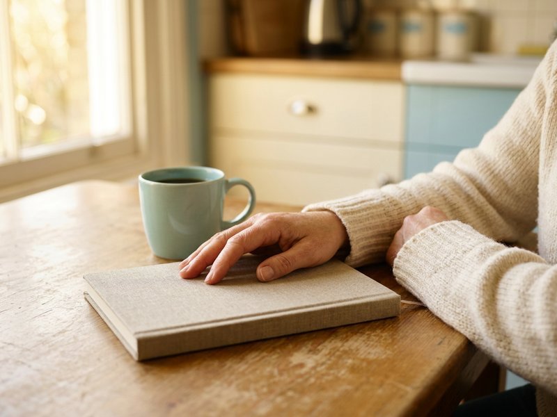 investing terms for beginners — Her Own Compass, reviewing a simple investment plan at home