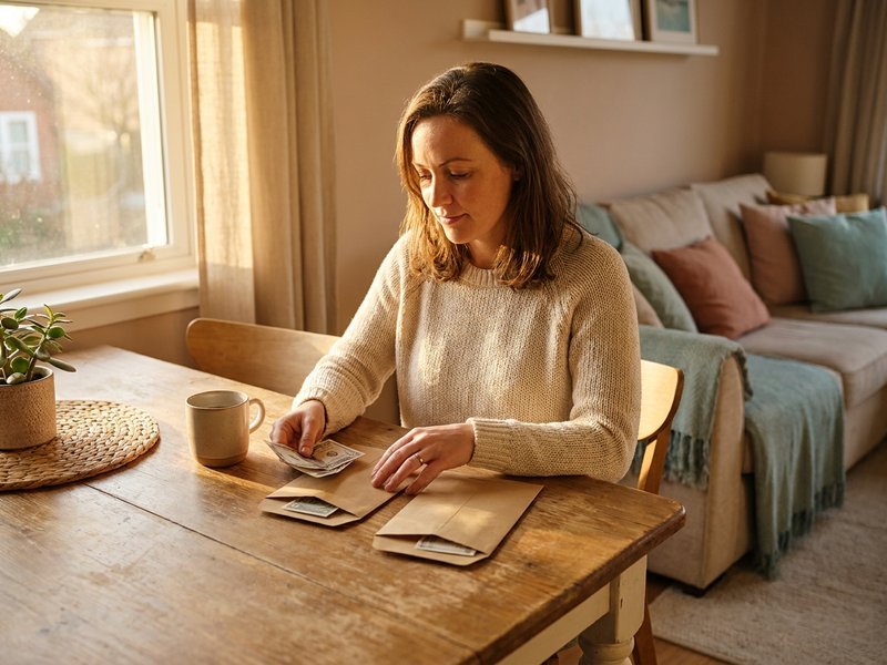 the envelope and jar system for saving money — Her Own Compass, financial freedom & travel for women on one income