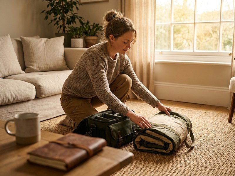 passive income ideas for beginners, warm aspirational image for independent women mastering money and travel on one income, herowncompass.com