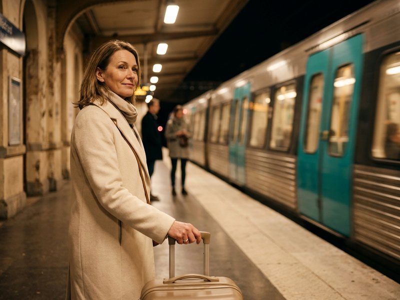 safest places for solo female travelers riding late-night transit — Her Own Compass, financial freedom & travel for women on one income