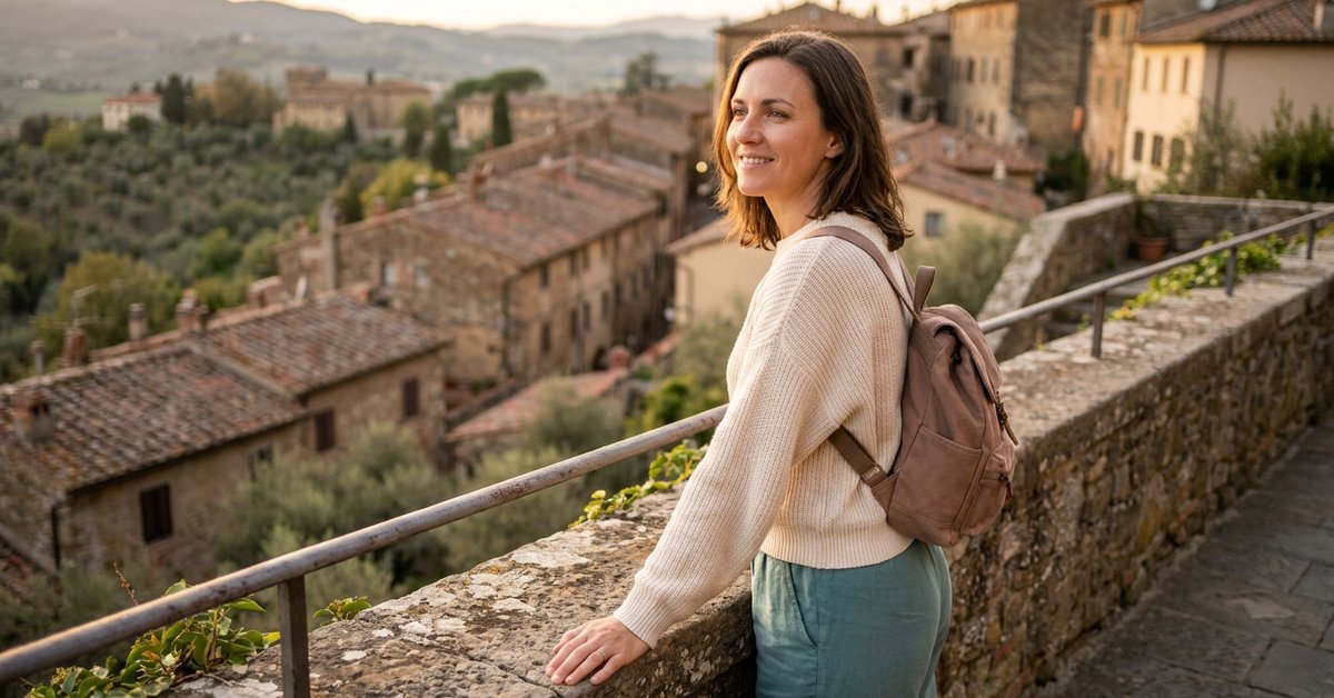 solo travel bucket list, warm aspirational image for independent women mastering money and travel on one income, herowncompass.com