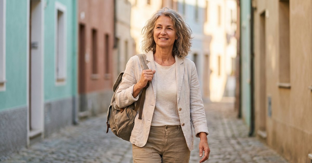 solo travel destinations over 50 — Her Own Compass, financial freedom & travel for women on one income