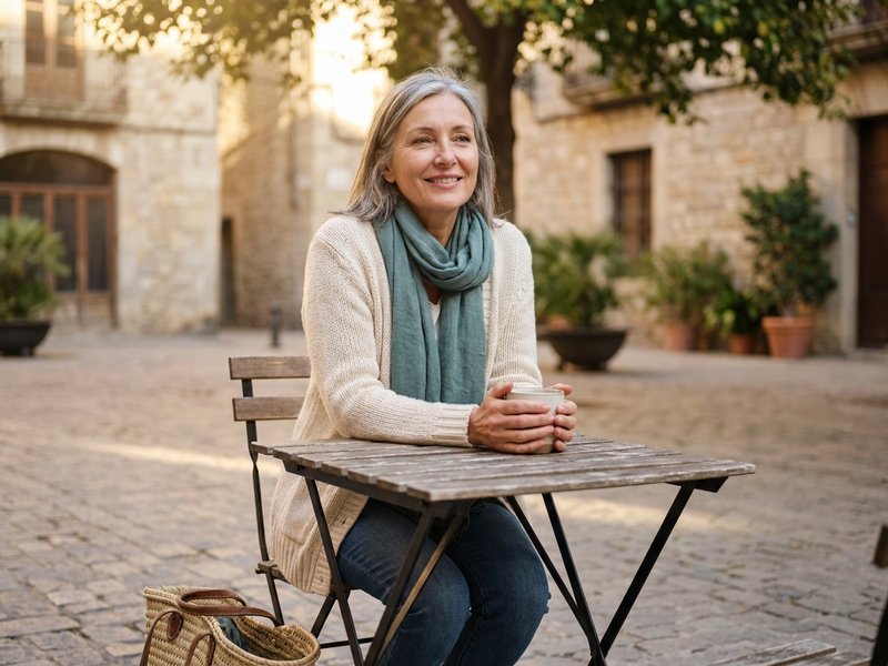 slow stays and rest days in solo travel over 60 — Her Own Compass, financial freedom & travel for women on one income