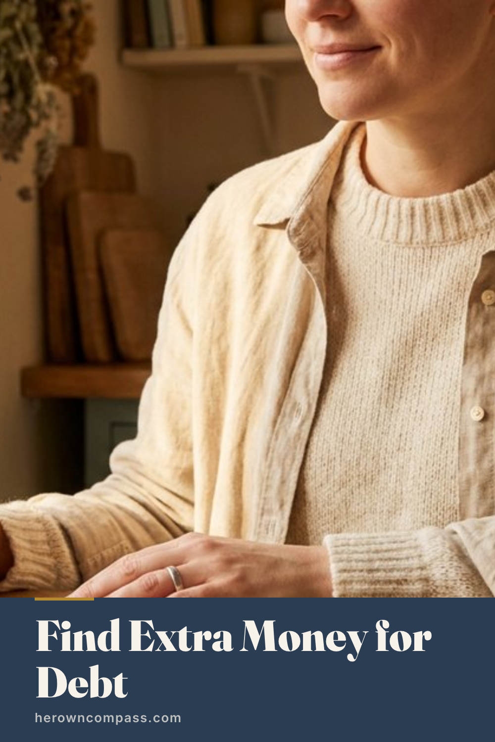 how to find extra money for debt — save this pin for later