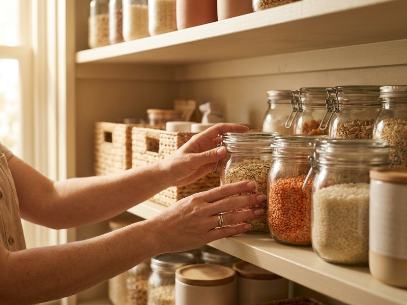 using what is in the pantry as underconsumption core — Her Own Compass, financial freedom & travel for women on one income
