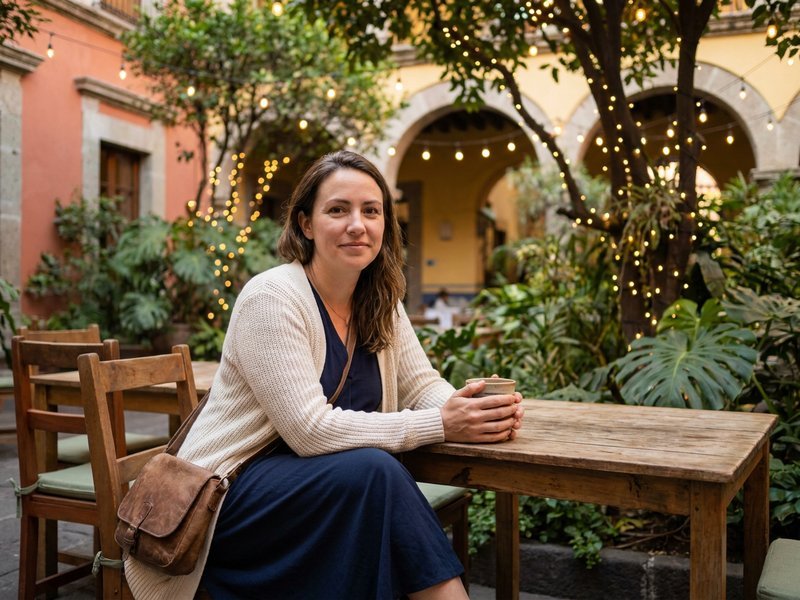 what to wear in mexico city, warm aspirational image for independent women mastering money and travel on one income, herowncompass.com